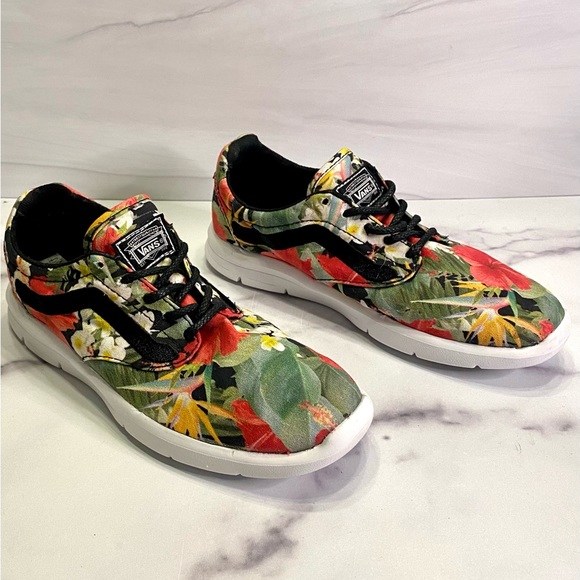 VANS ISO 1.5 + DIGI ALOHA BLACK Unisex Size Mens 4.5 US Womens 6.0 US - Picture 4 of 8